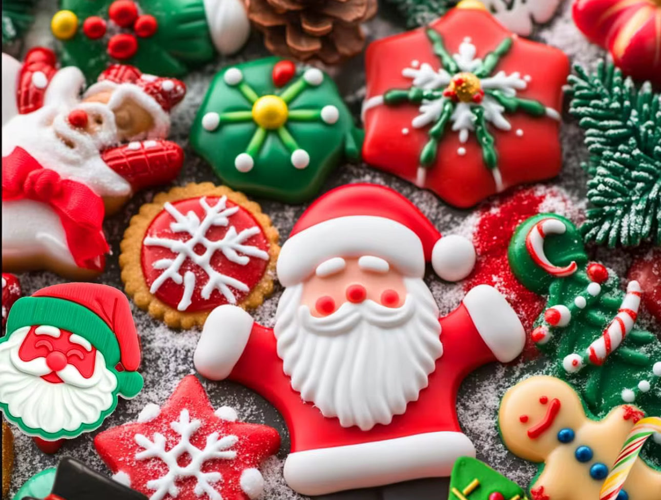 Christmas silicon Molds