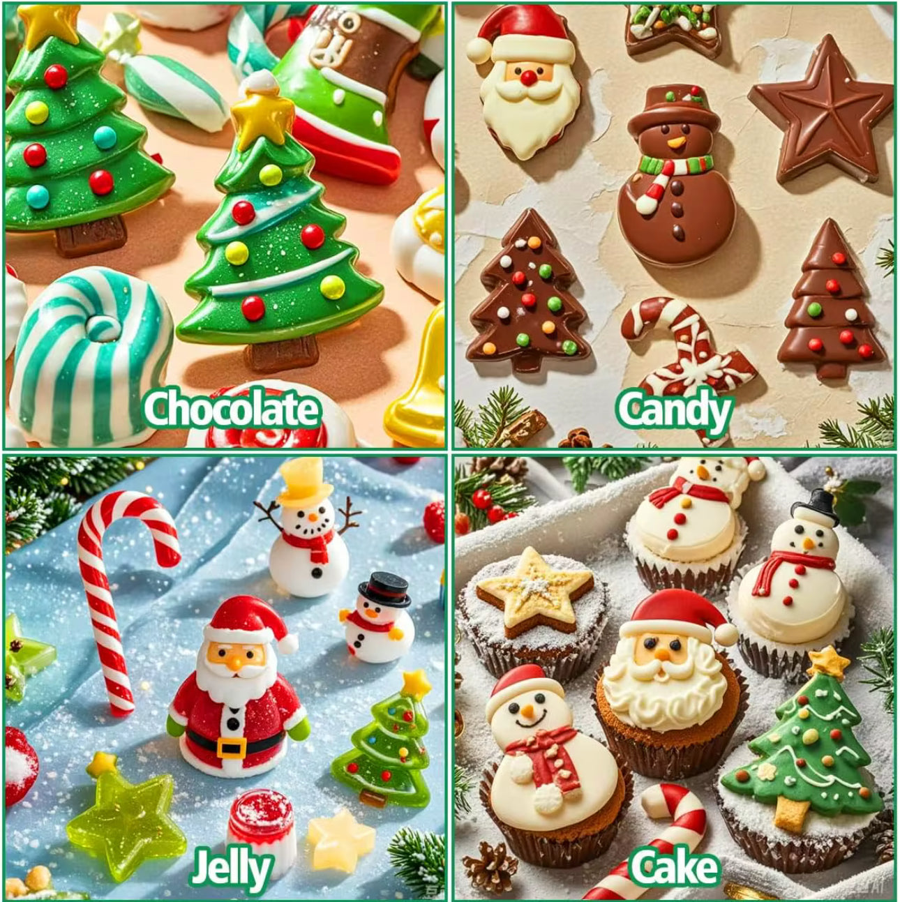 Christmas silicon Molds