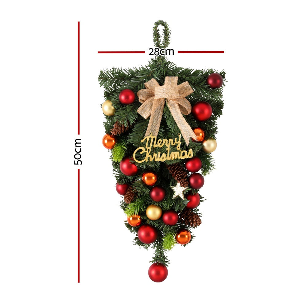 NNEDSZ Jingle Jollys Hanging Christmas Garland 50CM Ornaments Party Decorations-1